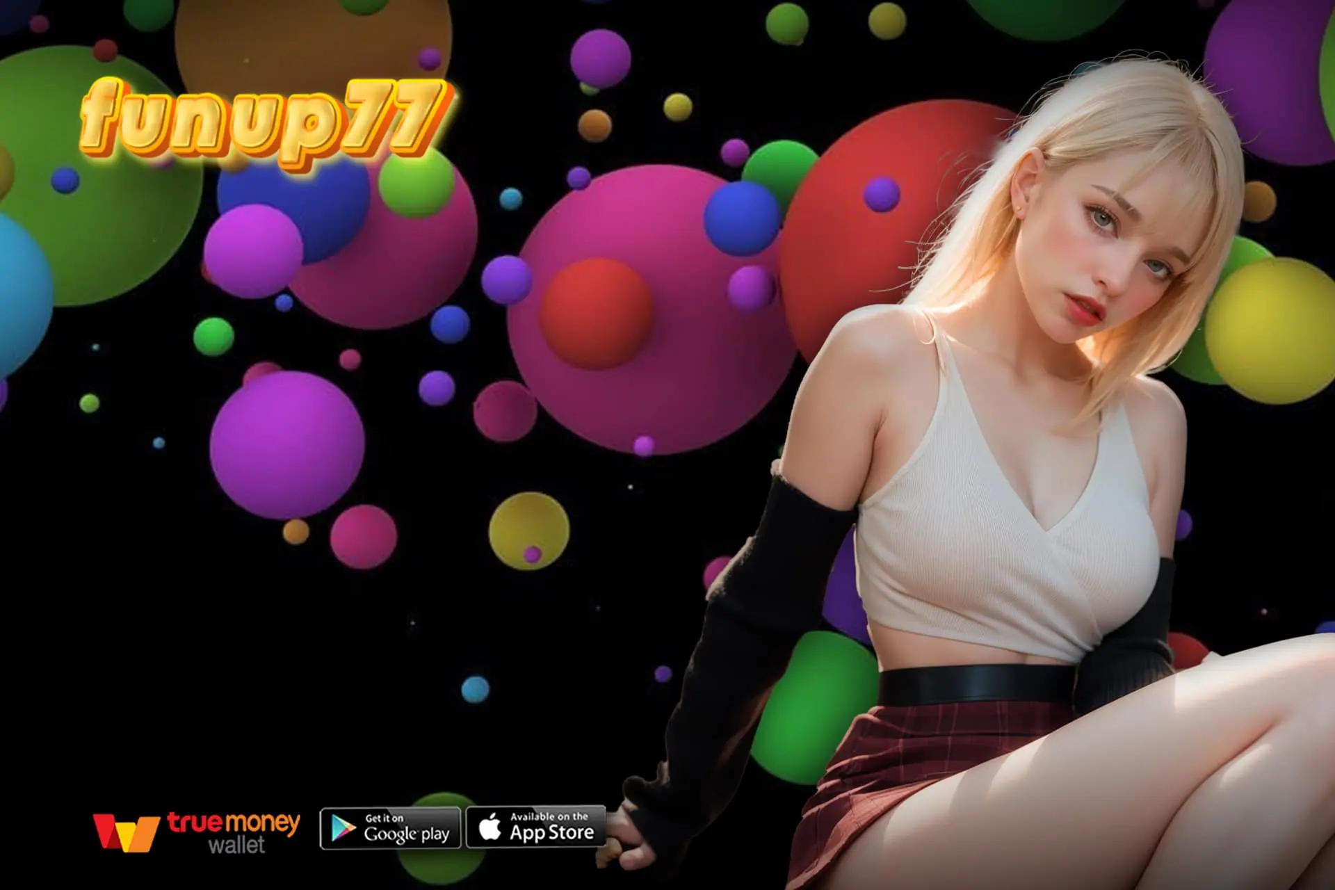 funup77-ทรูวอลเลท